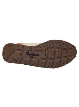 Zapatillas Pepe Jeans Brit Heritage Marrón Hombre