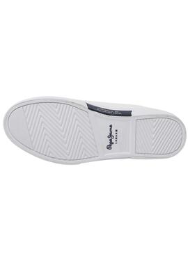 Zapatillas Pepe Jeans Kenton Flag Blanco Hombre