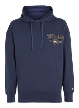 Sudadera Tommy Jeans Luxe Marino para Hombre