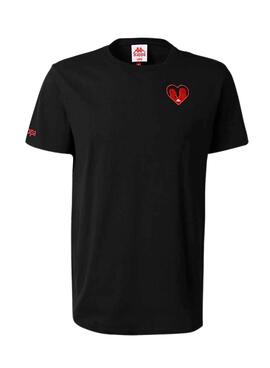 Camiseta Kappa Lenni Negro para Hombre