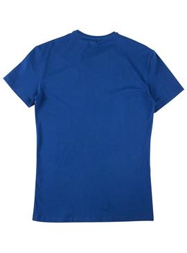 Camiseta Antony Morato Manica Azul Hombre