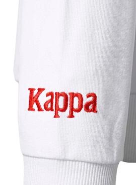 Sudadera Kappa Lorens Blanco para Hombre