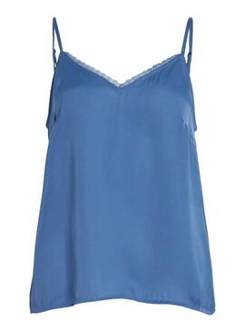 Top Vila Renny Azul para Mujer