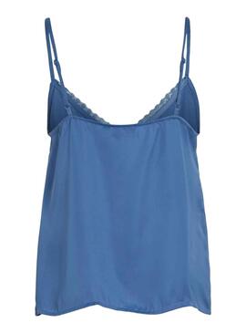 Top Vila Renny Azul para Mujer