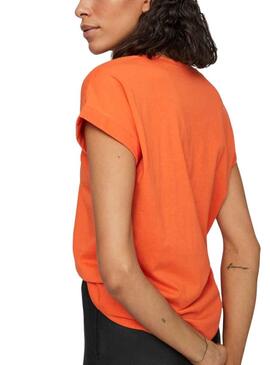 Camiseta Vila Dreamers Naranja para Mujer