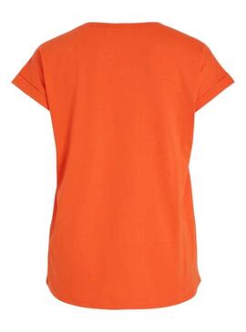 Camiseta Vila Dreamers Naranja para Mujer