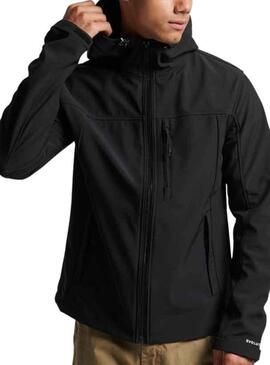 Cazadora Supedry Code Trekker Negro para Hombre