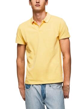 Polo Pepe Jeans Oliver Amarillo para Hombre