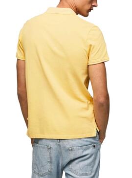 Polo Pepe Jeans Oliver Amarillo para Hombre