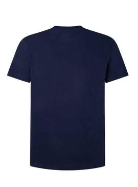 Camiseta Pepe Jeans Flag Marino para Hombre