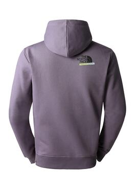 Sudadera The North Face Graphic Gris para Hombre