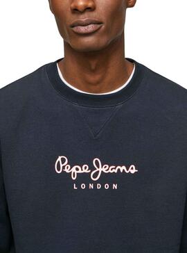 Sudadera Pepe Jeans Edward Marino para Hombre