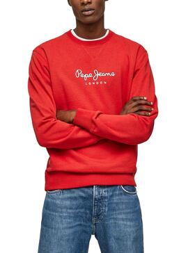 Sudadera Pepe Jeans Edward Rojo para Hombre 