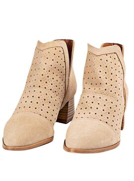 Botines Popa Cristina Beige para Mujer