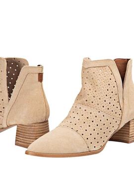 Botines Popa Cristina Beige para Mujer