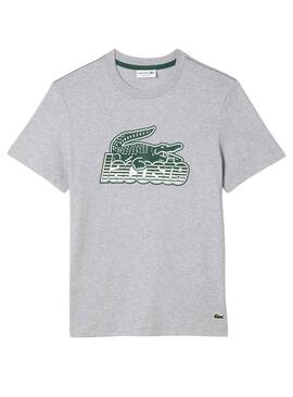 Camiseta Lacoste Print Gris para Hombre