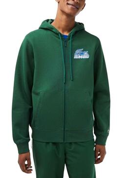 Sudadera Lacoste Clasic Verde para Hombre