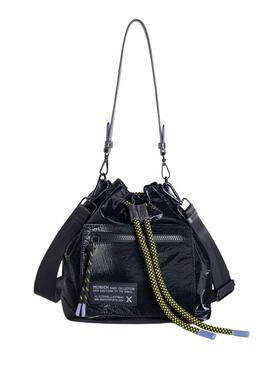 Bolso Munich Deep Bucket Negro para Mujer