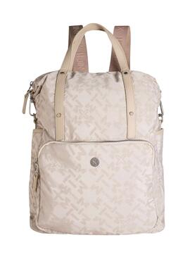 Mochila Munich Clever Beige para Mujer