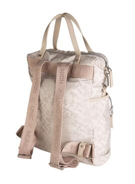 Mochila Munich Clever Beige para Mujer