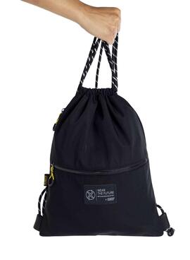 Mochila Munich Recycled X Negro Hombre y Mujer