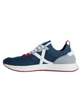 Zapatillas Munich Net Marino para Hombre