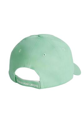 Gorra Calvin Klein Monogram Verde