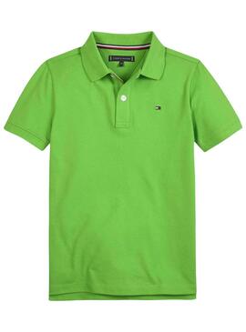 Polo Tommy Hilfiger TD Verde para Niño