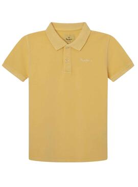 Polo Pepe Jeans Oli Amarillo para Niño