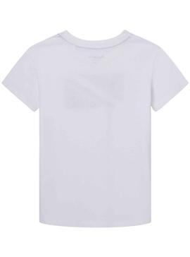 Camiseta Pepe Jeans Tony Blanco para Niño