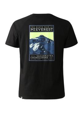 Camiseta The North Face Mountain Negro Hombre