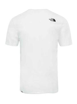 Camiseta The North Face Easy Tee Blanco Hombre