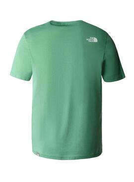 Camiseta The North Face Easy Tee Verde para Hombre