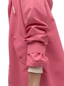 Abrigo Ecoalf Rinnes Rosa para Mujer