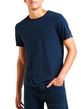 Camiseta Levis Pack Azul Granate Hombre