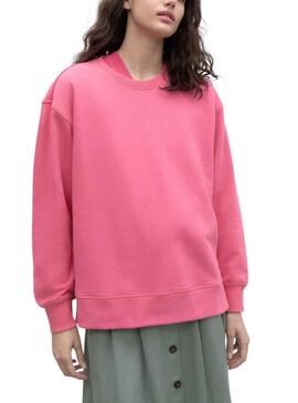 Sudadera Ecoalf Storm Rosa para Mujer