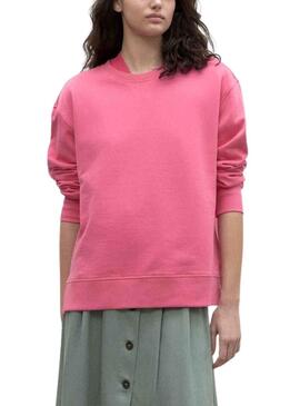 Sudadera Ecoalf Storm Rosa para Mujer