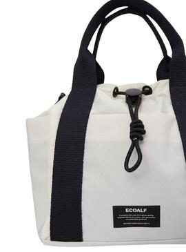 Bolso Ecoalf Claudia XS Blanco para Mujer