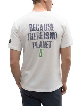 Camiseta Ecoalf Mina Blanco para Hombre