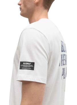 Camiseta Ecoalf Mina Blanco para Hombre
