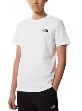 Camiseta The North Face Basic Blanco para Hombre