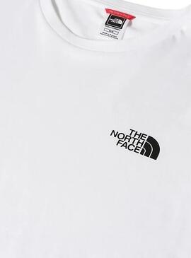 Camiseta The North Face Basic Blanco para Hombre