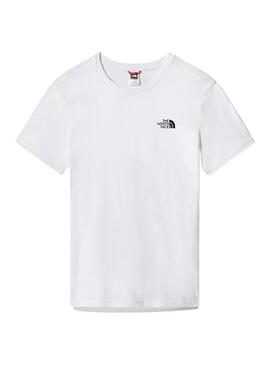 Camiseta The North Face Basic Blanco para Hombre