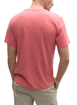 Camiseta Ecoalf Great B Rosa para Hombre