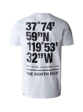Camiseta The North Face Coordinates Blanco Hombre