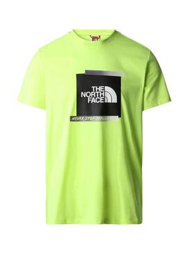 Camiseta The North Face Graphic Amarillo Hombre