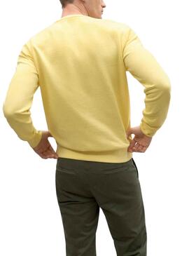 Sudadera Ecoalf Great B Amarillo para Hombre