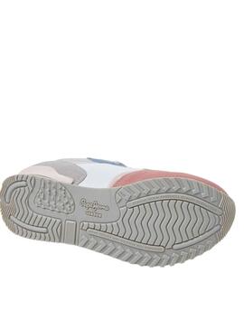 Zapatillas Pepe Jeans London Basic Blanco Niña