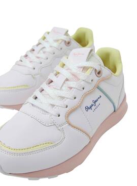 Zapatillas Pepe Jeans York Candy Blanco para Niña