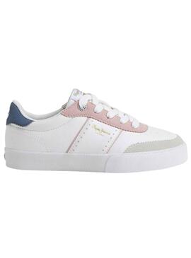 Zapatillas Pepe Jeans Kenton Hami Blanco para Niña